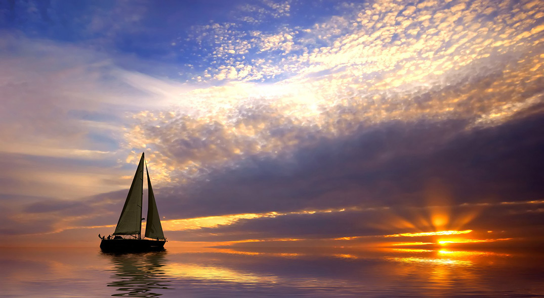 Velero partiendo