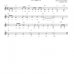 Partitura y audio integrados - Alabadle con entendimiento