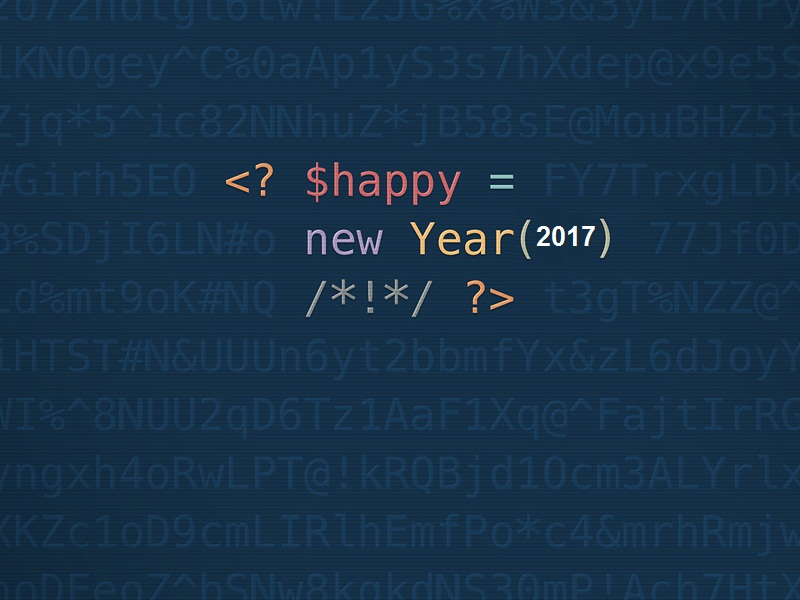New Year Programmer's Style